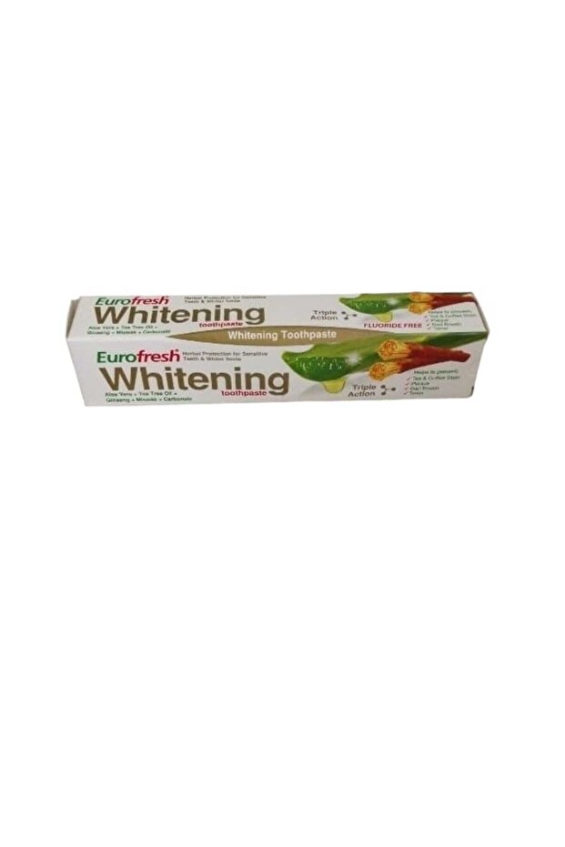 Eurofresh Whitening Toothpaste with Miswak and Aloevera 50Gr