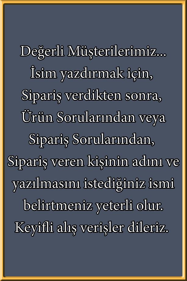 İsimli Nevresim Takımı BMİNT-4047 - 2
