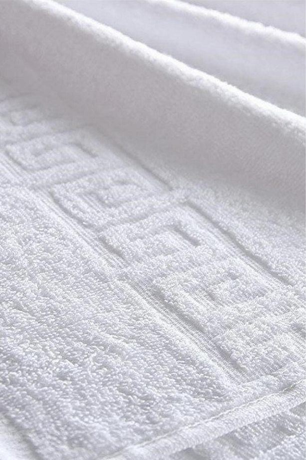 Otel Ayak Havlusu %100 Pamuk, Premium, Çok Hızlı Kuruma, Ayak Izli Banyo Paspası,yüksek Su Emici - 3
