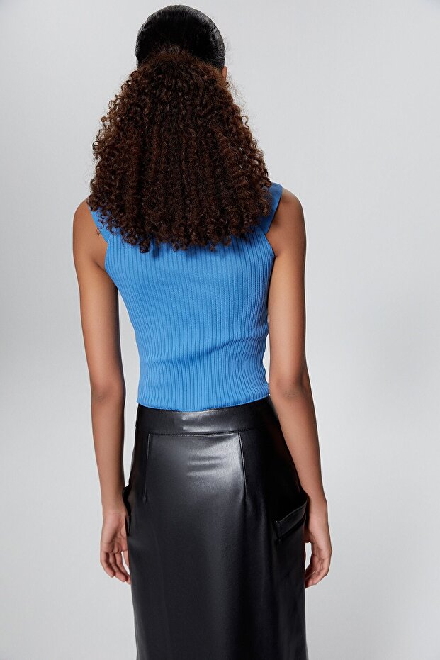 Fitilli Indigo Triko Top - 5