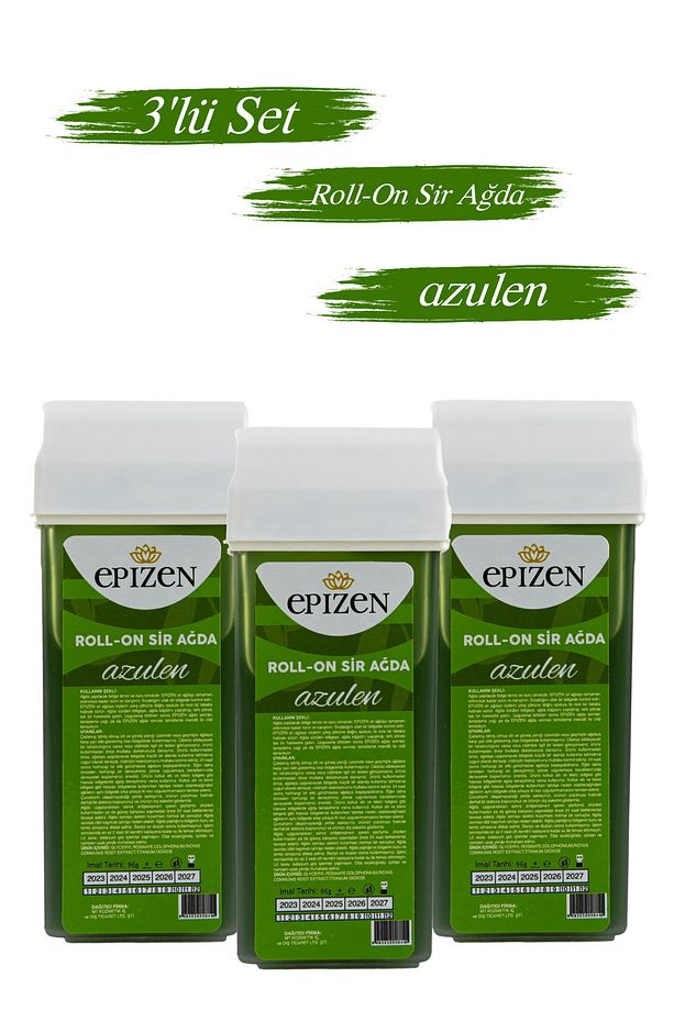 Pudralı Roll-On Kartuş Ağda 3 Adet - 1
