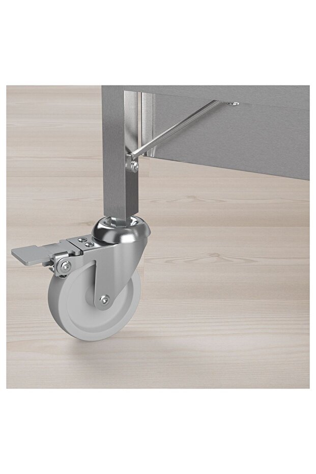 servis arabası, paslanmaz çelik, 60x40 cm - 7