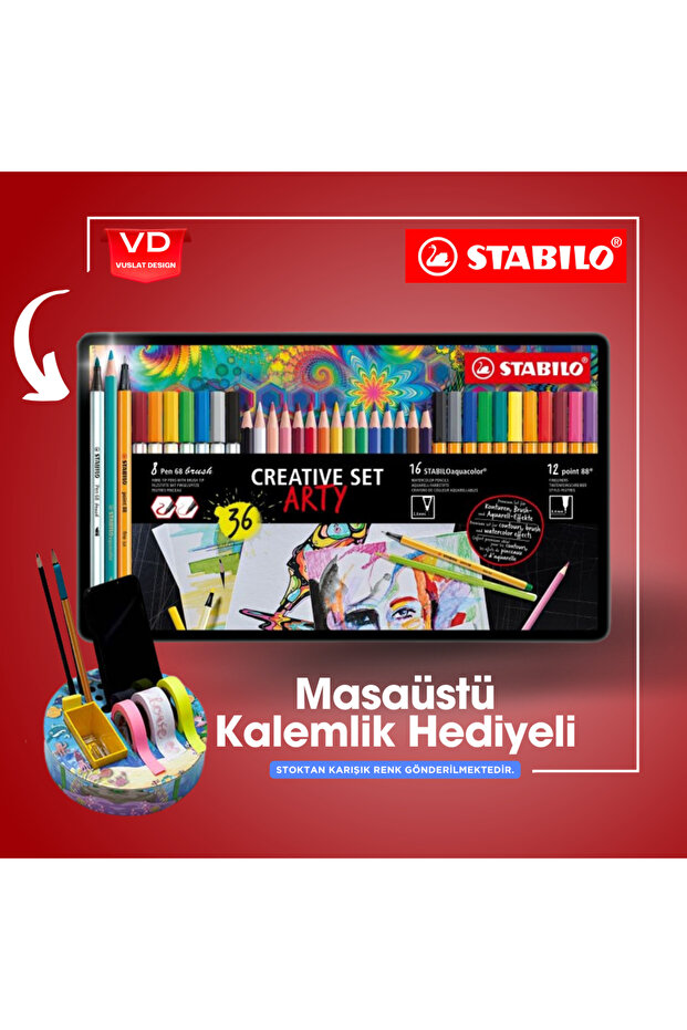 Arty Creative Boyama Seti 36 Parça - 1