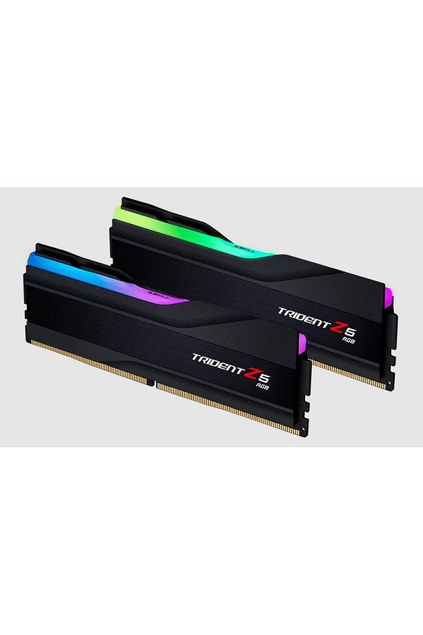 Gskıll Trident Z5 Rgb Siyah Ddr5-6000mhz Cl32 32gb (2x16gb) F5-6000j3238f16gx2-tz5rk - 1