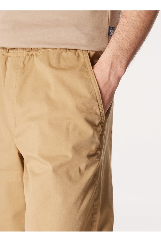 Normal Paça Deve Tüyü Erkek Kargo Pantolon 242 LCM 221006 JOGGER 2 CAMEL - 4