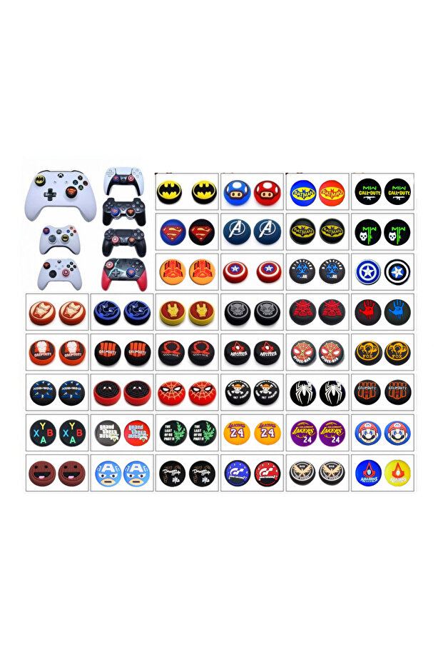 Ps3-ps4-ps5-xbox One-xbox 360-series S/x Joystick Kol Analog Koruyucu 4 Adet - 2