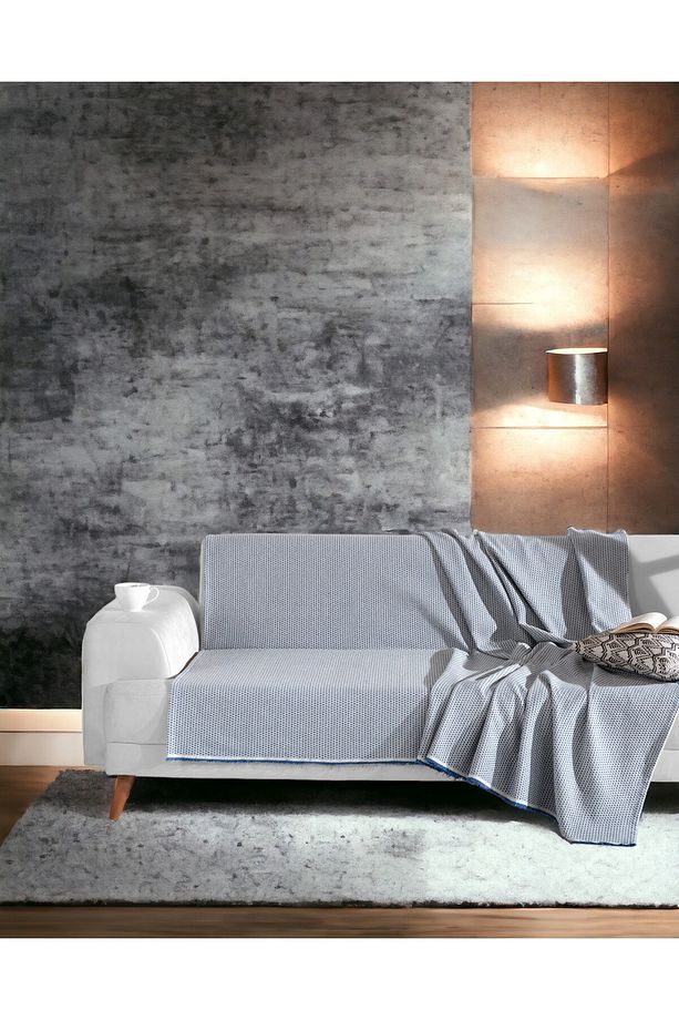 Çok Amaçlı Tek Kişilik Pike, Koltuk Örtüsü, Yatak Örtüsü 160 x 220 CM - 3
