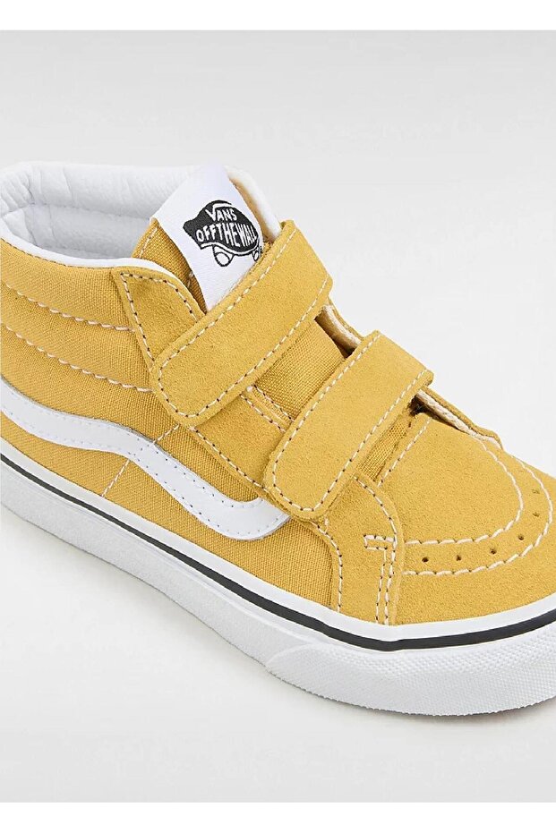 UY SK8 Mid Reissue V Sarı Çocuk Spor Ayakkabı - 4