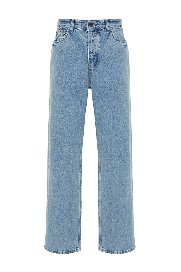 Mavi Baggy Fit Jeans Bol Kot Pantolon TMNAW24JE00027 - 7