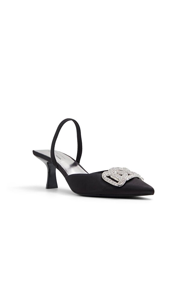 حذاء بكعب متوسط ​​الارتفاع - 4