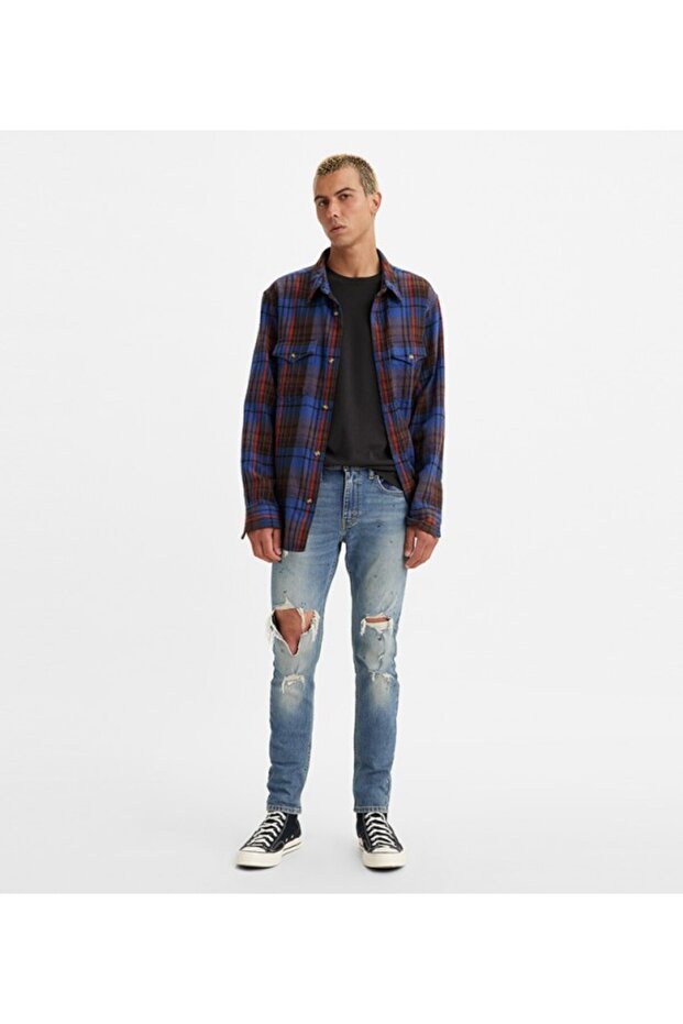 LE SKINNY Men's Blue Jeans