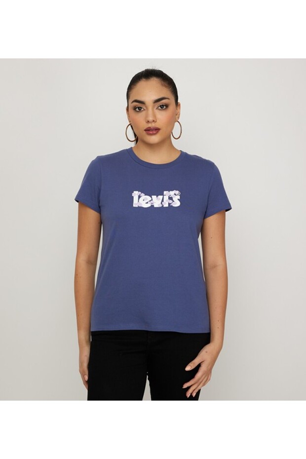 LE SS TEE Women's / Girls' Purple T-Shirt