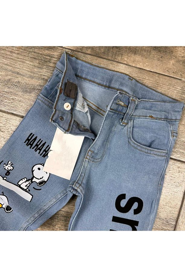 Yigit Butik Snoopy Baskılı Erkek Çocuk Pantolon - 3