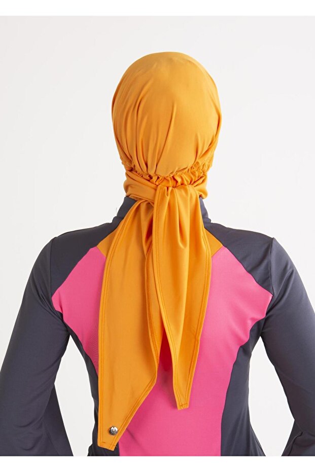 Tesettür Bone- Turuncu - 7