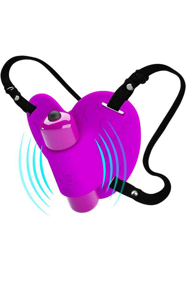 10 Titreşim Fonksiyonlu Belden Bağlamalı Vajinal Kelebek Vibratör - Heartbeat - 3