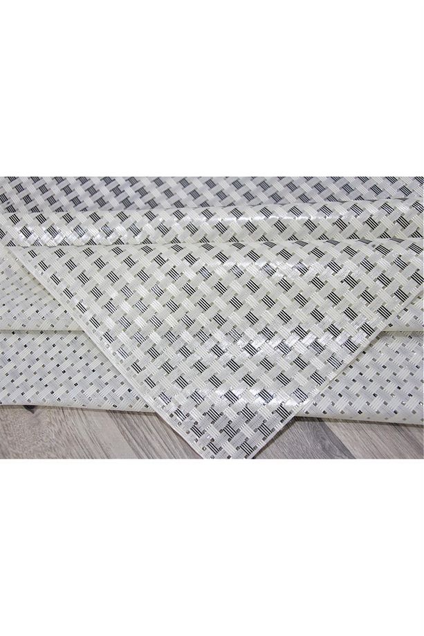 Pvc Şeffaf Kaplama Silinebilir Masa Örtüsü Hasır-476 - 4