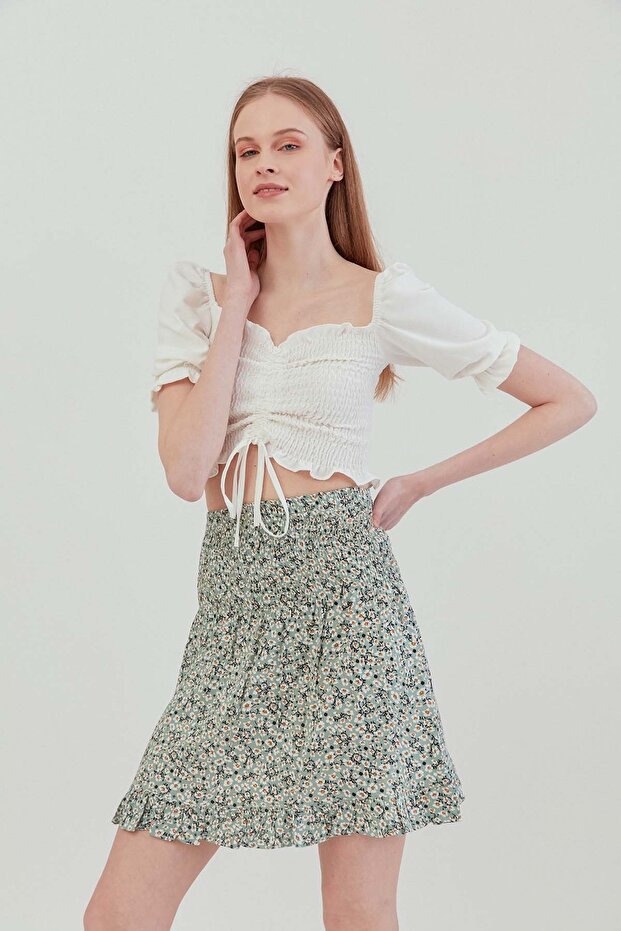 Gippeli Katkat Patterned Skirt - 2