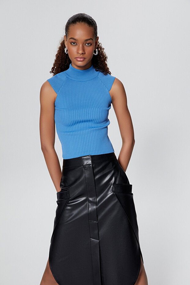 Fitilli Indigo Triko Top - 4