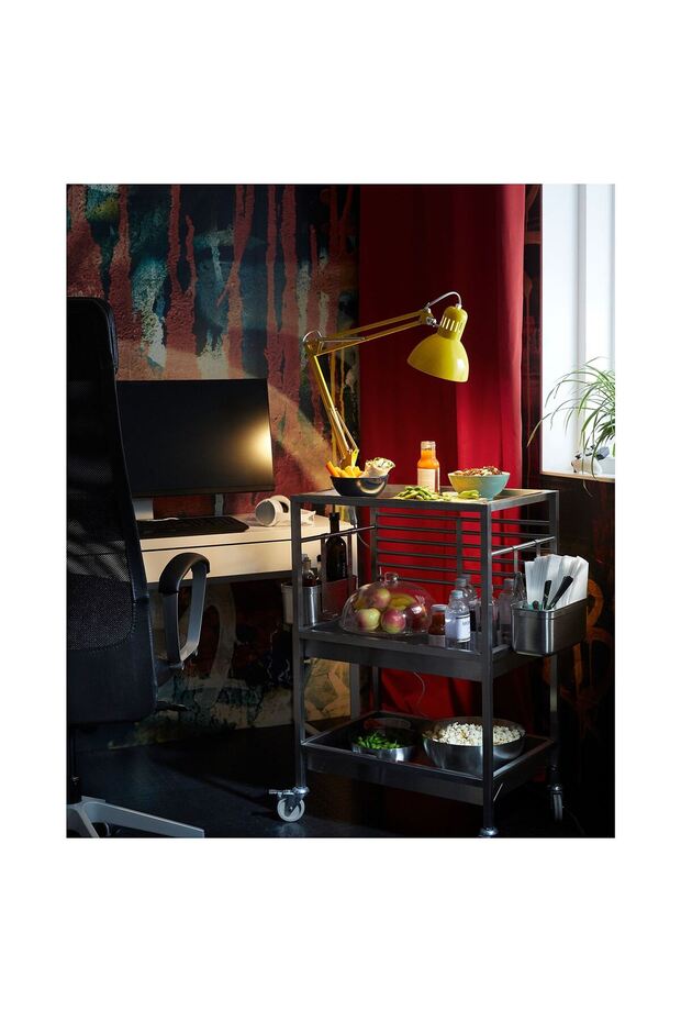 servis arabası, paslanmaz çelik, 60x40 cm - 4