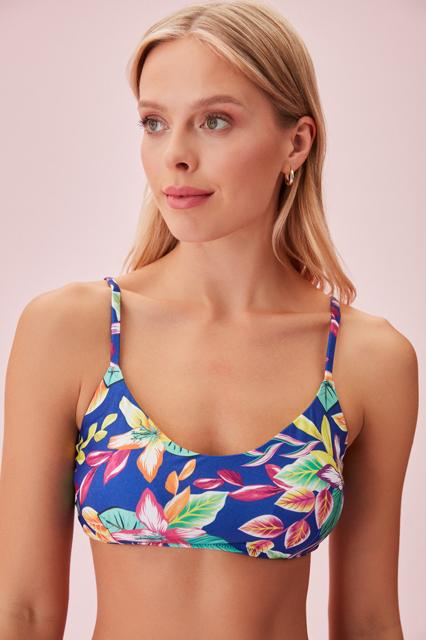 Düz Bralet Bikini Üst - 1