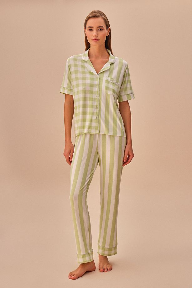 Lucia Maskülen Pijama Takımı - 1