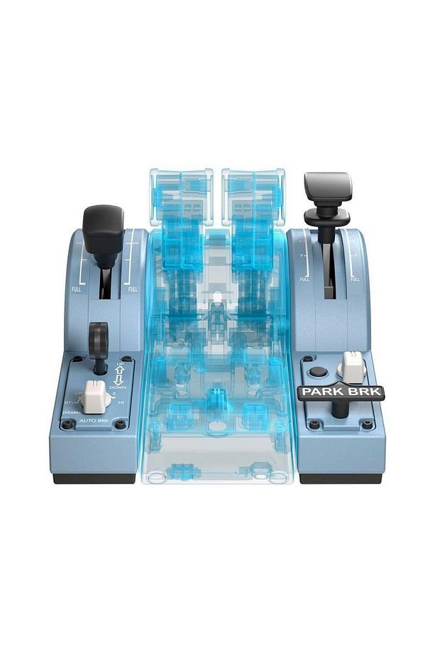 TCA Quadrant Add-on Airbus: Ergonomic Replicas, Airliner Functions, Magnetic Tech, PC Compatible - 1