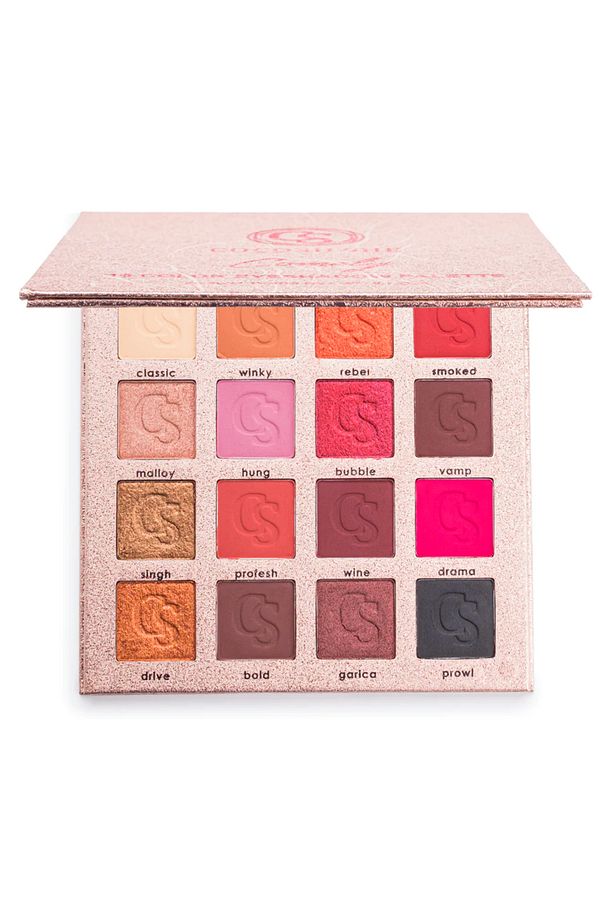 Comely Eyeshadow 16 Renk Göz Farı Paleti, Yüksek Pigmentasyon, Topaklanmaz, Kolay Dağılım - 2