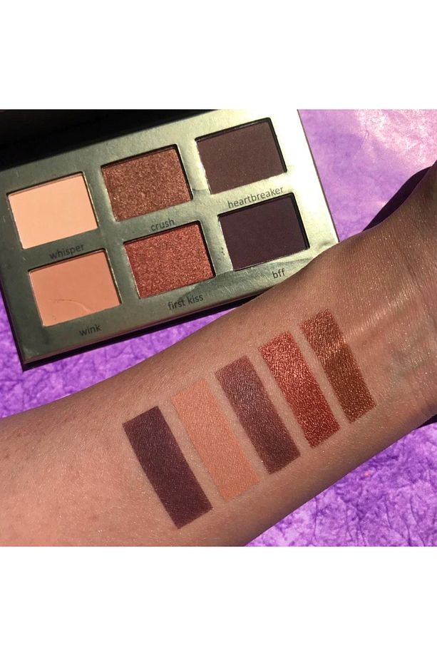 Nude Matte Eyeshadow 6'lı Göz Farı Paleti, Yüksek Pigmentasyon, Topaklanmaz, Kolay Dağılım - 6