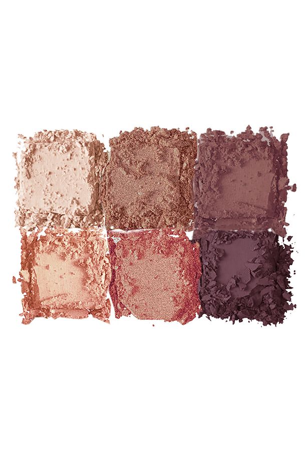 Nude Matte Eyeshadow 6'lı Göz Farı Paleti, Yüksek Pigmentasyon, Topaklanmaz, Kolay Dağılım - 3