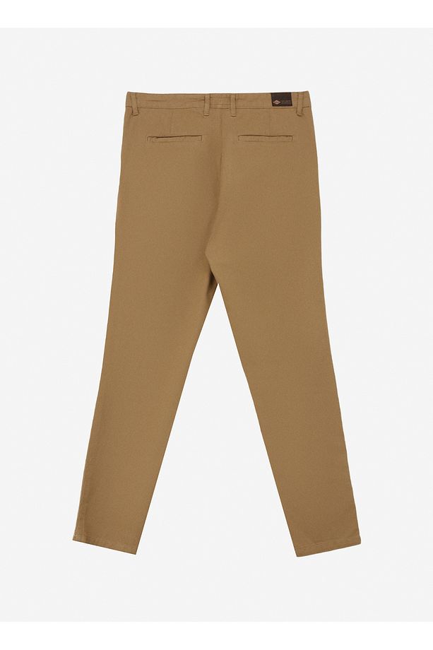 Normal Bel Regular Fit Deve Tüyü Erkek Chino Pantolon 242 LCM 221005 ZARSE CAMEL - 2