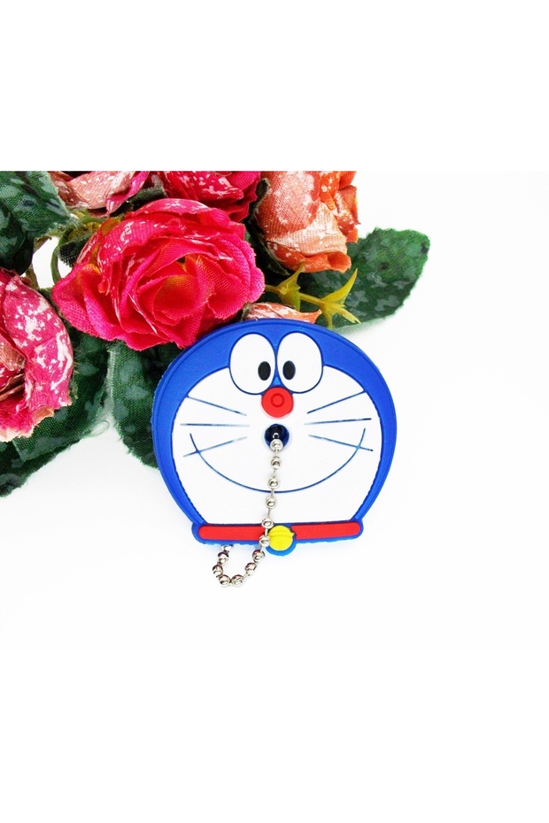 Key Case Silicone Key Container Themed Key Case Cartoon Key Protector Keychain - 4