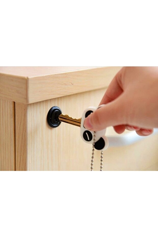Key Case Silicone Key Container Themed Key Case Cartoon Key Protector Keychain - 4