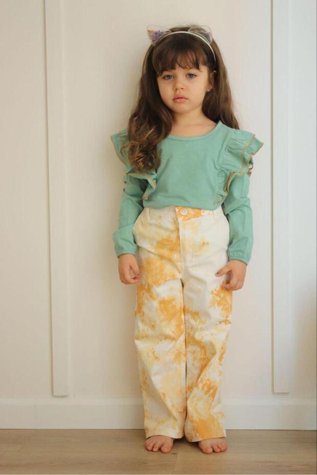 GIRL'S BADIAN SUIT WITH TROUSERS
