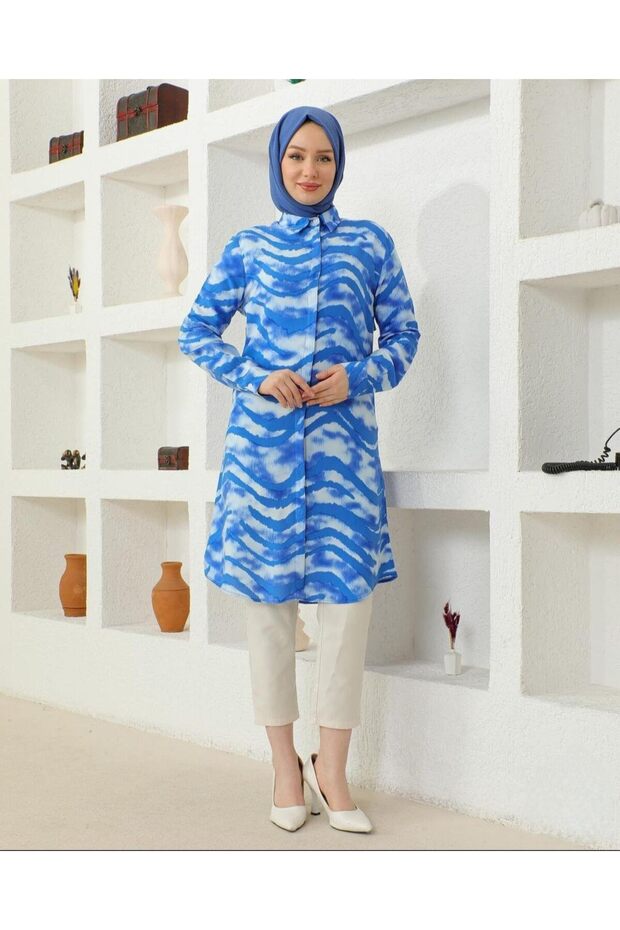 PLUS SIZE Hijab Tunic Viscose Fabric (46-48-50-52-54) ( big size )
