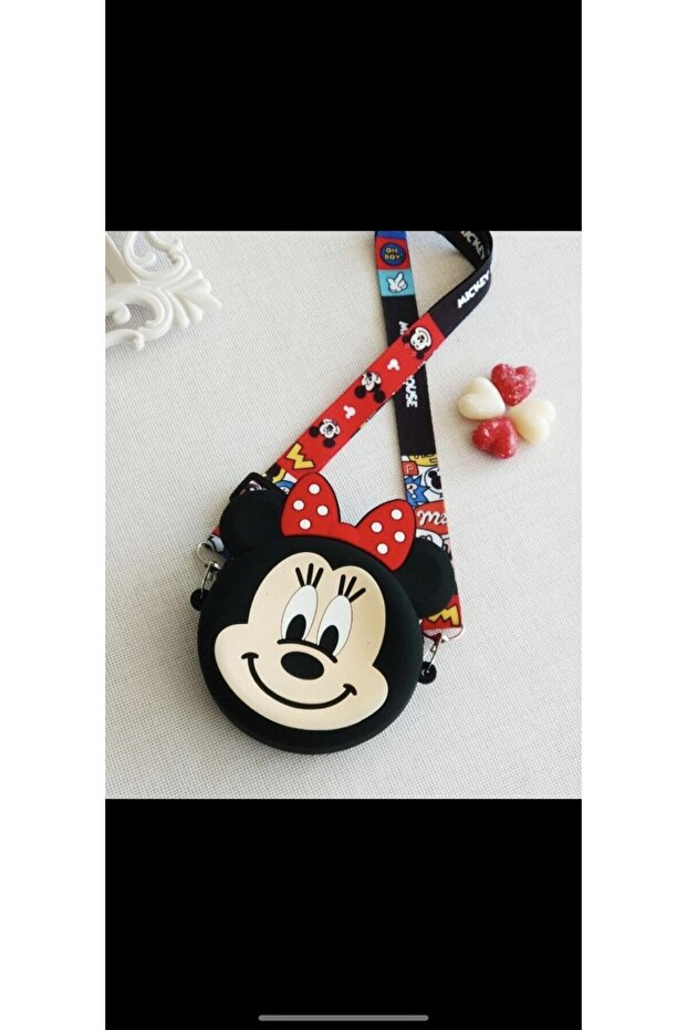 Miki Mouse Silikon Çanta. - 2