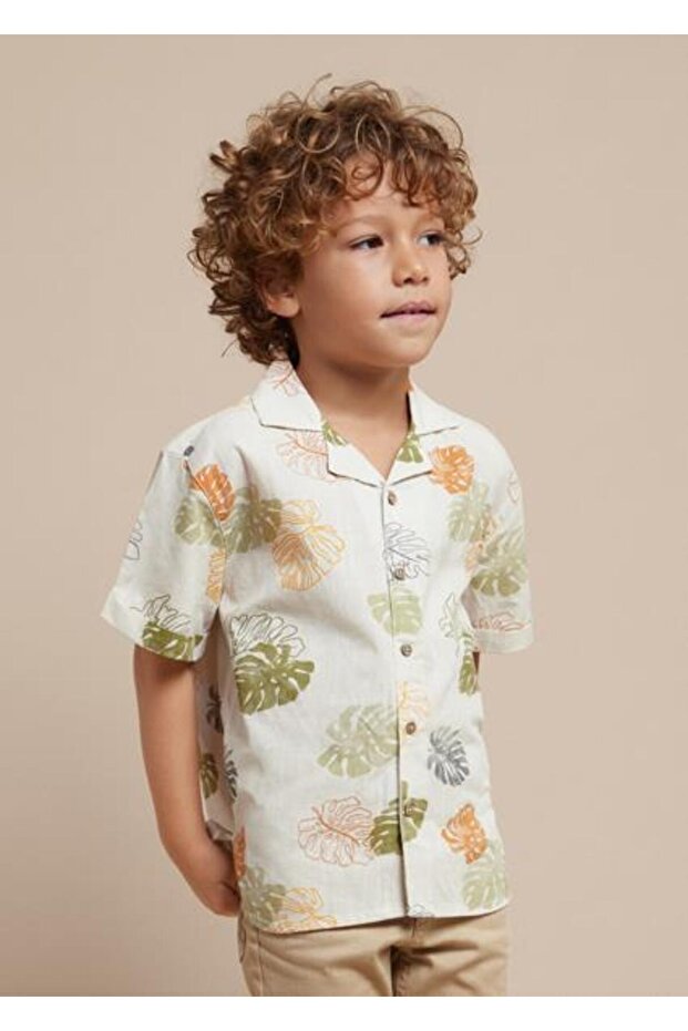 قميص أخضر للأولاد 03114-059 - 2