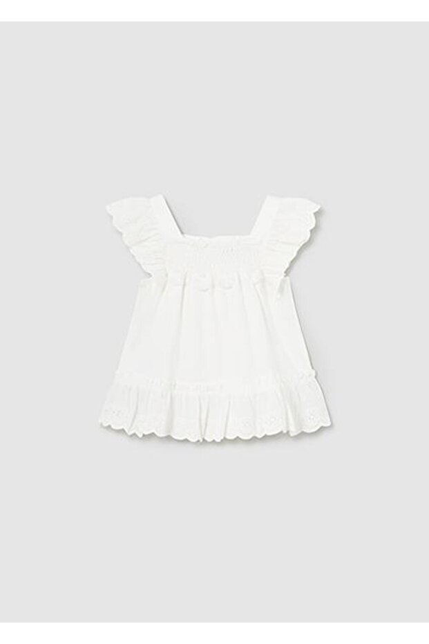 Baby Girl Cream Blouse 01197-031