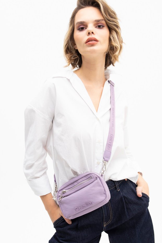 Benetton Women's Crossbody Bag Lila Bnt1204