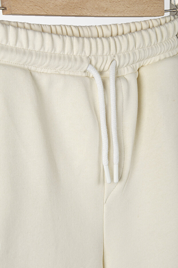 Erkek Ekru Basic Regular Fit Şort & Bermuda - 2