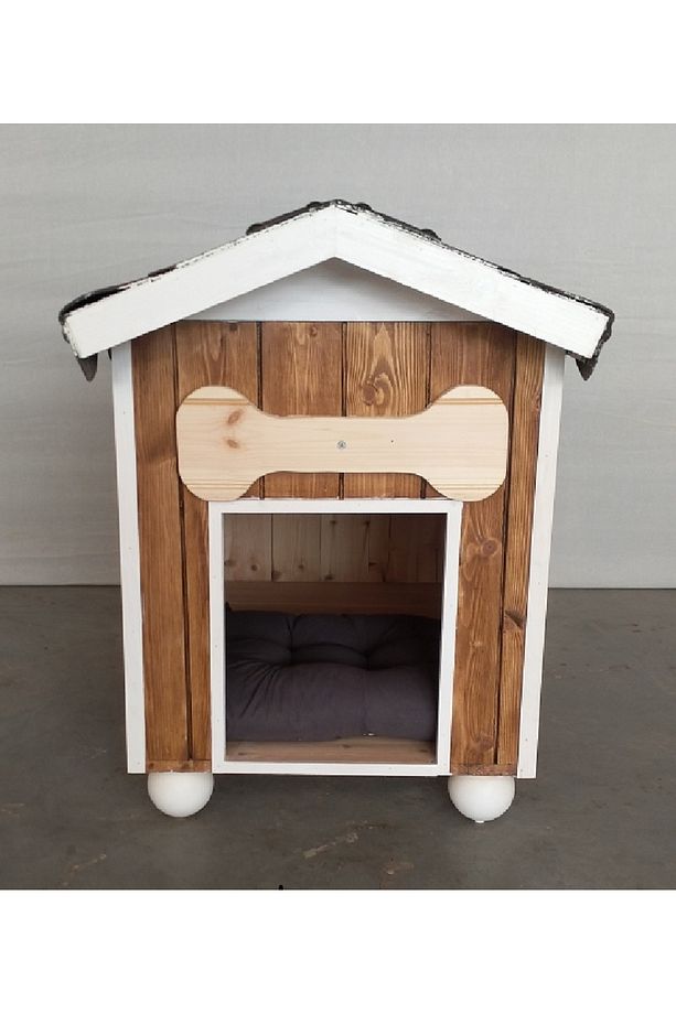 AHŞAP EV VE BAHÇE TİPİ KÖPEK KULÜBESİ - 6