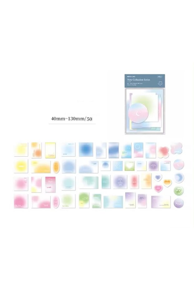 Scrapbook 50 Pieces Vintage Assorted Notepad Decorative Paper Set / Journal/Notepad / Scrapbooking /4