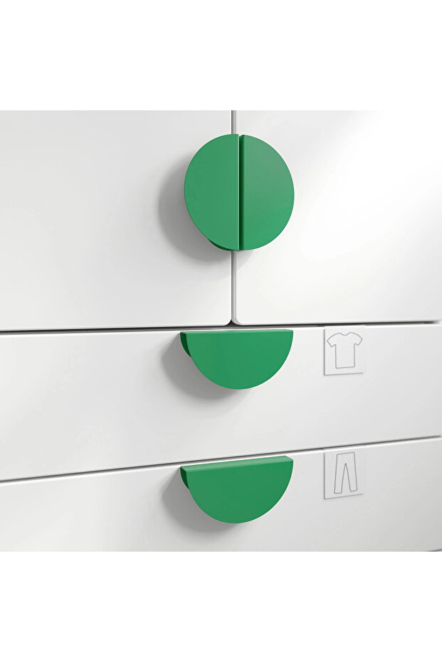 BEGRIPA yeşil 130 mm kulp 2 adet - 2