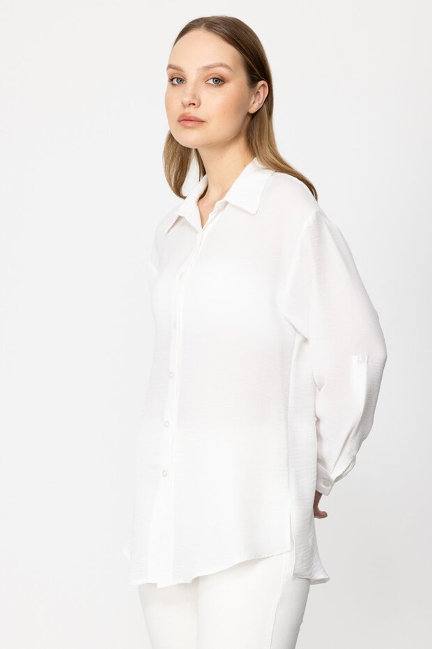 ON Kolu Katlanabilir Gömlek - 3