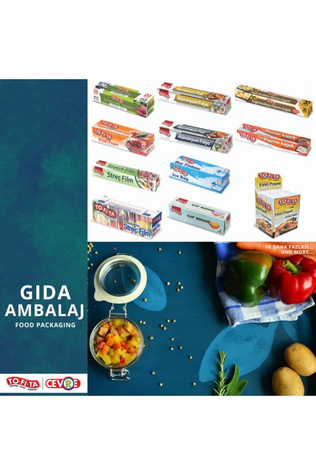 To-fi-ta 80 Adet Buzdolabı Poşeti 4 Al 3 Öde Orta Boy - 3