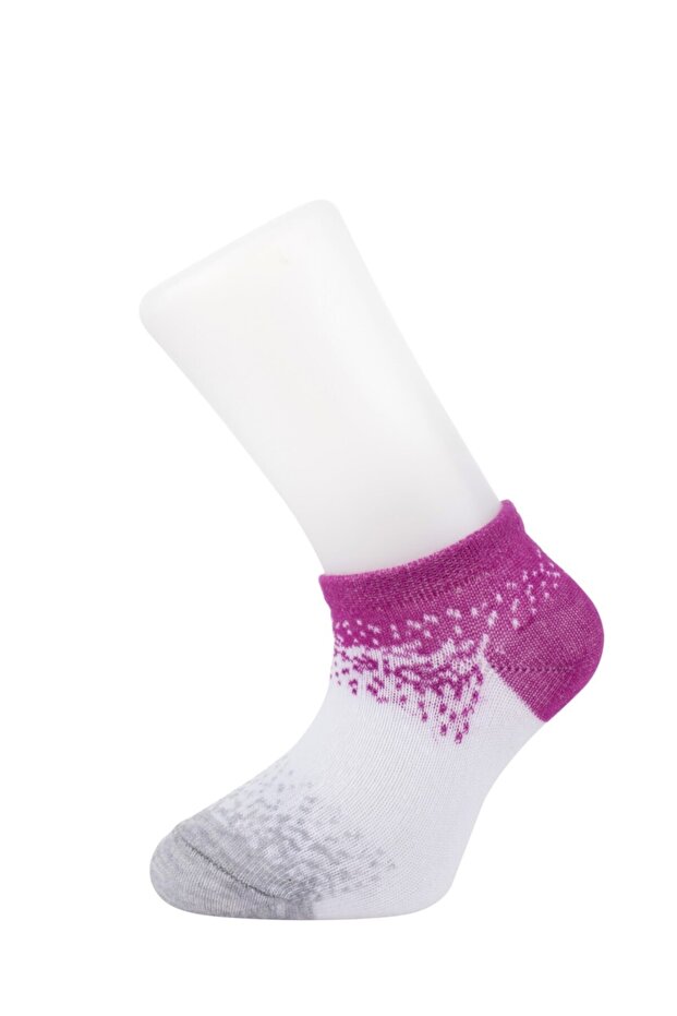 مجموعة من 4 جوارب للأطفال منقوشة بنقاط - 4