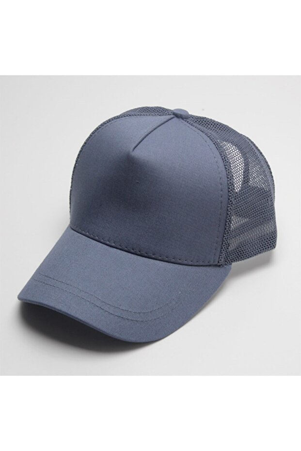 Hat Flat Mesh Gray - 1