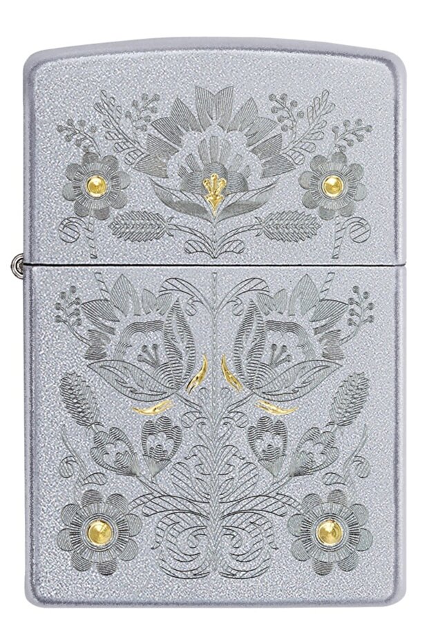 Painted Floral Çakmak - 2