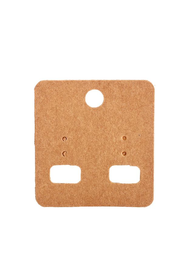 Takı Küpe Kartı Kraft 100 Adet - 1