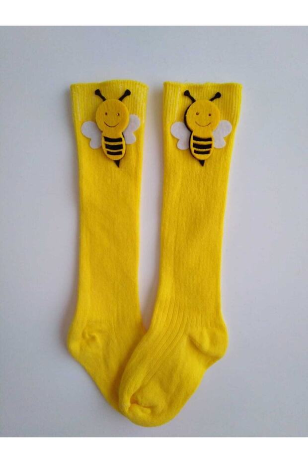 Bee Detailed Children's Socks