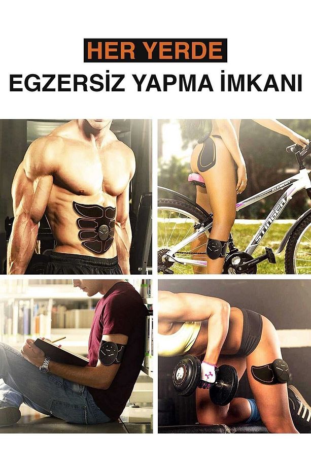 Sixpad Smart Fitness Abs Vücut Geliştirici Elektronik Kemer Masaj Aleti Yağ Yakıcı Fitness - 2